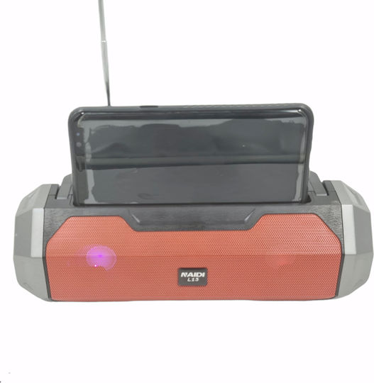 Naidi L13 Ηχείο Bluetooth 12W με Ραδιόφωνο Διάφανο