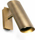 Faro Barcelona Single Spot with Socket GU10 in Gold Color