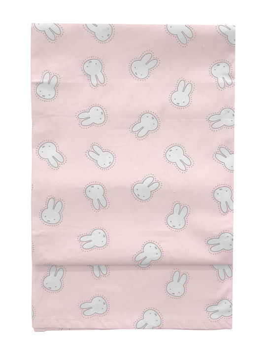 Miffy Πάνα Αγκαλιάς Ροζ 80x80εκ.
