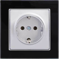 Mutlusan Elitra Plus Power Socket Black 1pcs