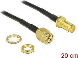 DeLock Καλώδιο 0.2m 88876