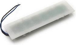 Adeleq LED Leiterplatte 1.3W Blau 1Stück 3-973714