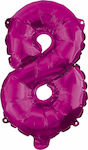 Μπαλόνι Decorata Hot Pink Foil Νο 8