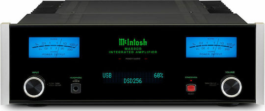 McIntosh MA5300 Ολοκληρωμένος Ενισχυτής Hi-Fi Stereo 160W/4Ω 100W/8Ω Μαύρος