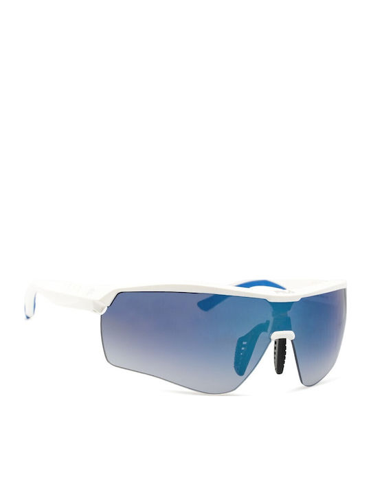 FILA Unisex Sunglasses with White Plastic Frame...