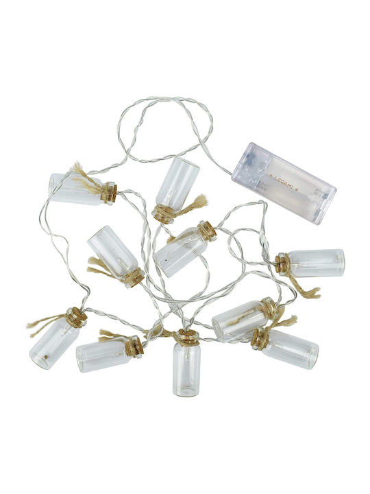 10 Λαμπάκια LED 1.85μ. Φυσικό Λευκό σε Σειρά