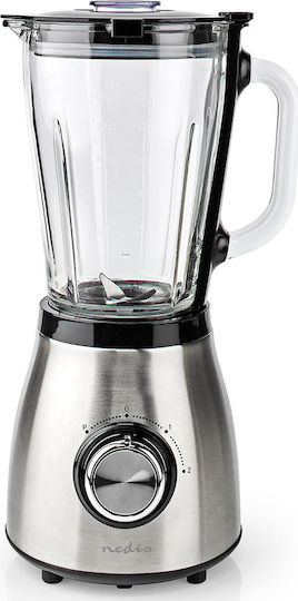 Nedis Blender with Glass Jug 1.5 lt 800W Black KABL350CAL