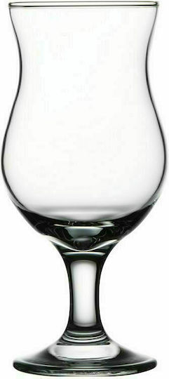 Pasabahce Capri Σετ Ποτήρια Μπύρας από Γυαλί Κολωνάτα 380ml 12τμχ