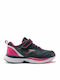 Boro Αθλητικά Παιδικά Παπούτσια Running με Σκρατς Navy Μπλε