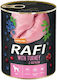 Dolina Noteci Rafi Wet Food Dogs in Cans with Turkey Grain-Free & Gluten-Free 800gr