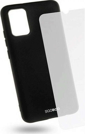 Egoboo Back Cover Silicon Negru (Galaxy A02s)