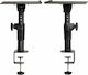 Gator Frameworks Speaker Stands Clamp-On in Black Color