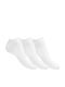 Sensi Men's Solid Color Socks White 3Pack