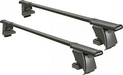 Farad Roof Bars Metallic SM 057 (with Roof Rack Legs and Lock) Black SM 057 RENAULT KOLEOS 2008+