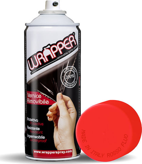 Wrapper Spray Protective Film Roso Fluo 400ml