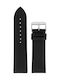 Tzevelion ART983F Leather Strap Black 24mm