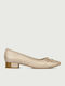 Anatomic Leather Ballerinas Eliberry Isla Beige