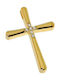 Q-Jewellery Women's Gold Cross 14K