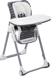 Graco Swift Fold Suits Me Foldable Baby Highchair with Metal Frame & Fabric Seat Gray