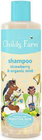 Childs Farm Bio Kinder Shampoo Organic mit Minze / Blaubeere für einfache Frisur in Gel-Form 500ml