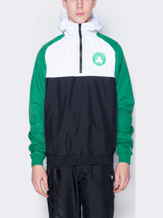 Boston Celtics Winter Jacke Winddicht Schwarz