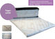 Douceur Ανώστρωμα Firm 7 Zones Μονό Latex 80x200x8.5εκ.