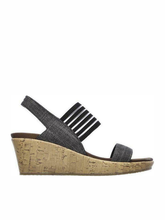 Beverlee Smitten Kitten Women's Fabric Platform Shoes Gray