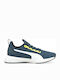 Flyer Runner Kids Sports Shoes Running with Laces Blue