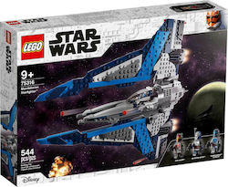 Lego Războiul Stelelor Mandalorian Starfighter pentru 9+ ani