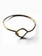 Ble Resort Collection Women's Bracelet Handcuffs Gold Plated