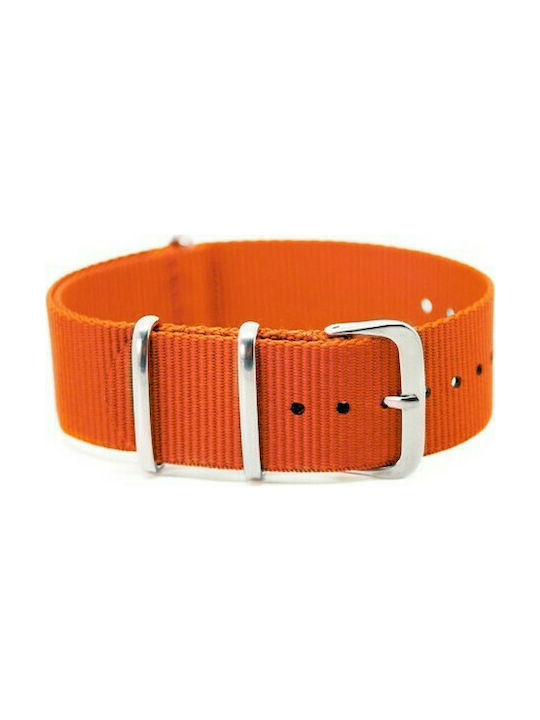 NATO Strap Orange Fabric 24mm