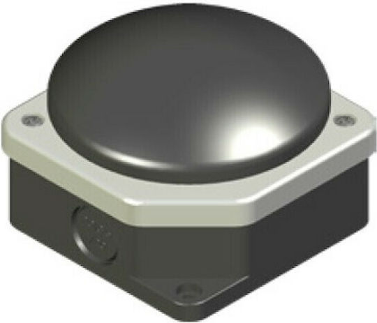 Giovenzana PG8M9W10 Industrial Push Button Panel Μπουτονιέρα Μανιτάρι Στεγανή Φ90 χωρίς Συγκράτηση 03.002.0633