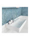 Orabella Touch 61 Επικαθήμενος Νιπτήρας Πορσελάνης 61x46x12.5cm Λευκός