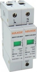 Maxge MAXGE SGS1-C 2-Poles Inspired T2 Panel Lightning Protection 60kA T2 2P 60kA