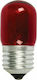 Night Light Bulb Red 3W for Socket E27