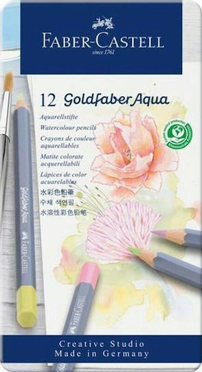 Faber-Castell Awf Gold Metal Pastel Colored Pencil Set Package of 1 packages