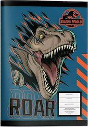 Diakakis Notebook Ruled B5 40 Sheets Jurassic 1pcs (Μiscellaneous Designs)