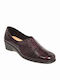 697-20535 Mocasini dama în culoarea Burgundy