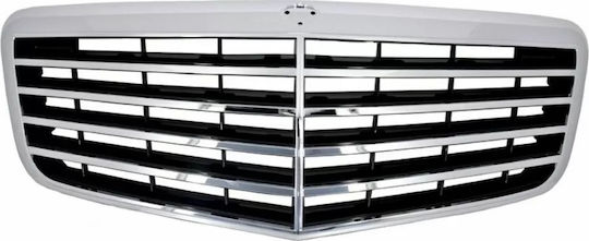 Carner Μάσκα για Μercedes-Βenz Ε-Class W211 06-09 Βlack / Chrome Αvantgarde