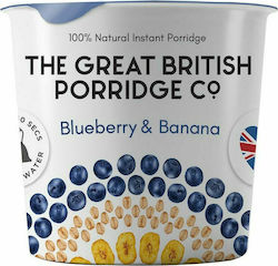 The Great British Porridge Co Porridge Blaubeere & Banane 60gr 1Stück