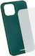 Egoboo Rubber Back Cover Σιλικόνης Ruby Green (iPhone 12 / 12 Pro)