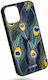 Egoboo Back Cover Σιλικόνης Peacock (iPhone 12 ...