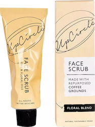 UpCircle Face Scrub Made with Repuprosed Coffee Grounds Floral Blend 100ml