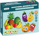 Blue Toys Φρούτα Μαγνήτες Educational Game Knowledge for 3+ years Years Old