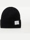 Polson Beanie Männer Beanie mit Rippstrick in Schwarz Farbe -OS