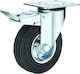 JB 502.000.502.080 Roată Rotativ cu Frână Dublu 80x27mm