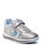 Todo Kids Sneakers Anatomic with Scratch Silver