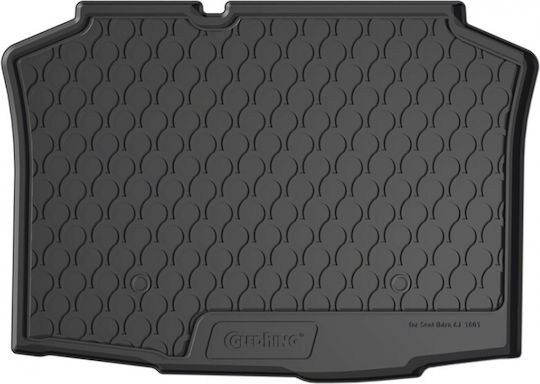 Lampa Kofferraummatten Wannenartig 1Stück aus Gummi für Seat Ibiza 2008-2017 Schwarz