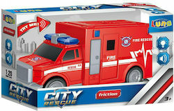 Luna Friction Fire Truck for 3+ years+ Years