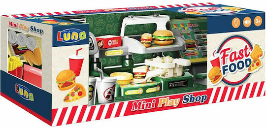 Luna Fast Food Play Shop για 3+ Ετών 35τμχ